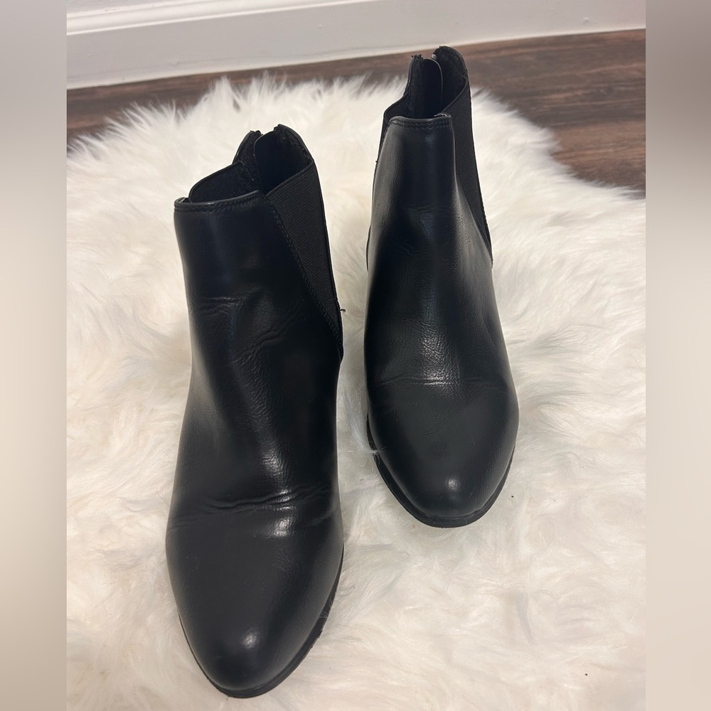 Black Ankle Boots - 9